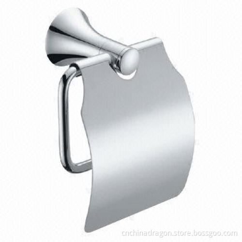 Brass Construction Toilet Paper Dispenser, Unique Design and Connection
